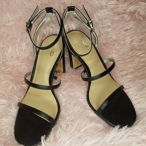 MIX NO.6 ALICIANA SANDAL SIZE 7 BLACK